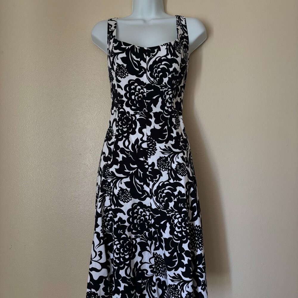 Jessica Howard Black & White Dress